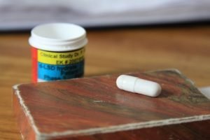 Experimental LSD capsule from our completed Swiss pilot study